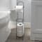 Bath Bliss Matte Black Toilet Paper Holder & Dispenser